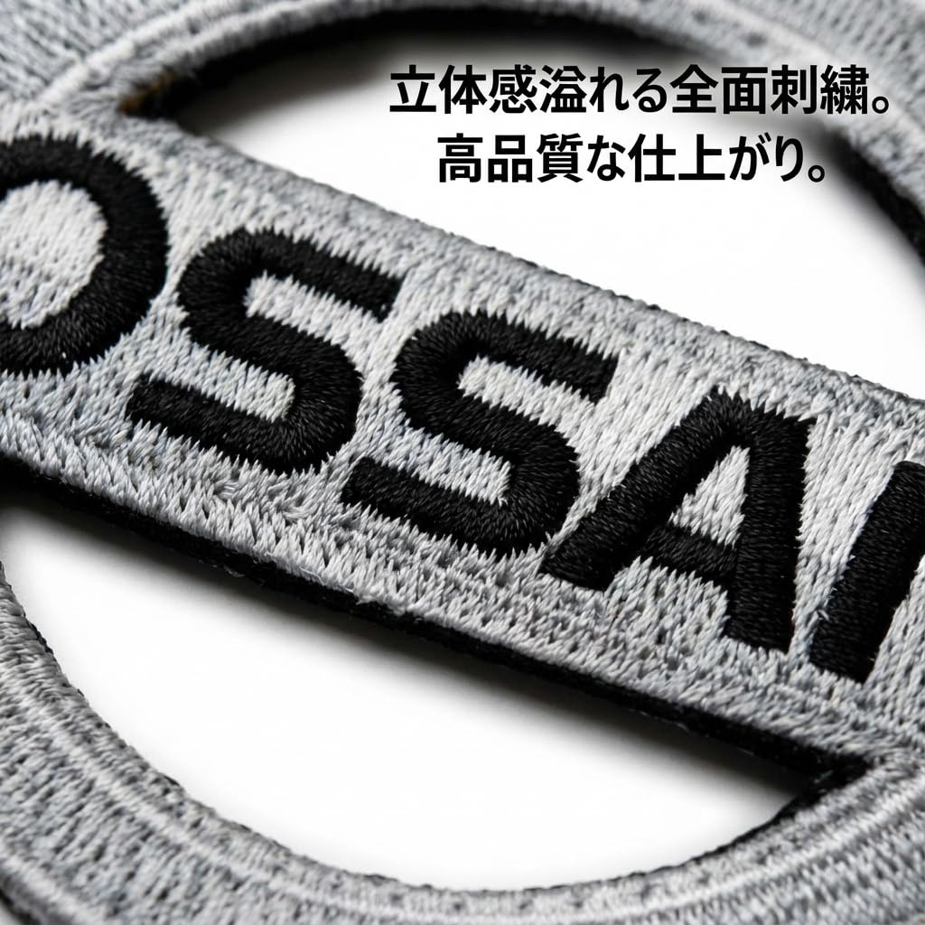 Amazon.co.jp: ワッペン屋Dongri ベルクロワッペン OSSAN マジック